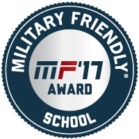 Military Friendly School 2017 Seal