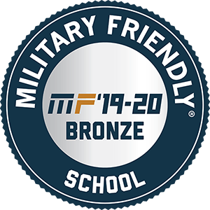 Military Friendly School Bronze 2019-2020 logo