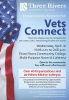 Three Rivers to Host Vets Connect — Annual Veterans Resource Fair