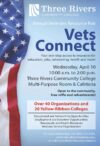 Three Rivers to Host Vets Connect — Annual Veterans Resource Fair