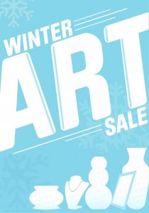 winter art sale