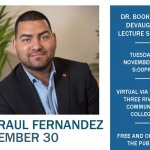 Dr. Raul Fernandez gives Community Comes Together lecture