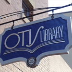 otis library sign